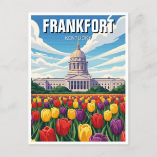 Carte Postale Frankfort Kentucky Postcard State Capitol