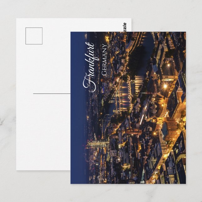 Carte postale Frankfurt Am Main Germany (Devant / Derrière)