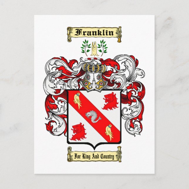 Carte Postale Franklin (Devant)