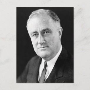 Carte Postale Franklin Delano Roosevelt