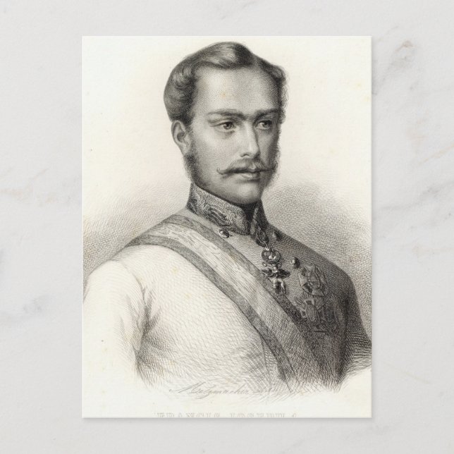 Carte Postale Franz Joseph I, Empereur d'Autriche 2 (Devant)