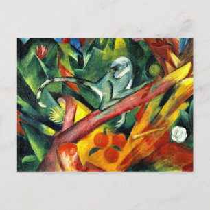 Carte Postale Franz Marc - Le Petit Singe