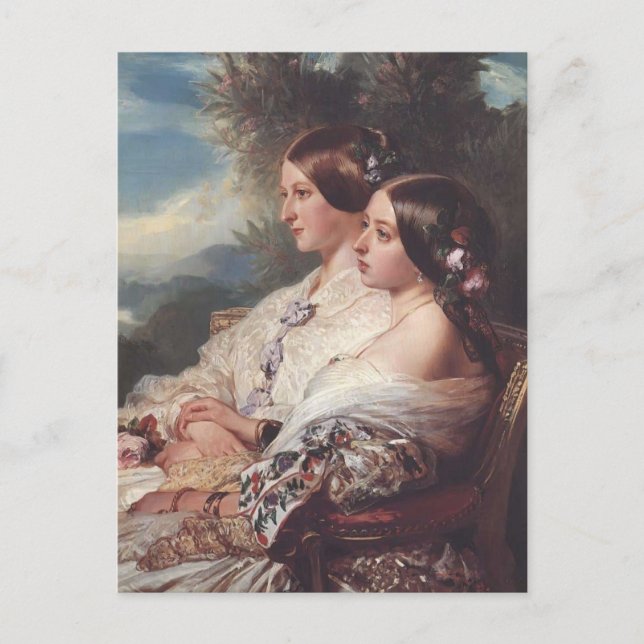 Carte Postale Franz Winterhalter - Les Cousins (Devant)