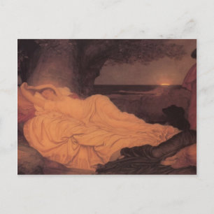 Carte Postale Frederic Leighton- Cymon et Iphigenia