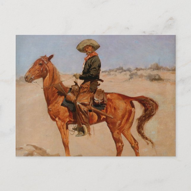 Carte Postale Frederic Remington's The Puncher (1895) (Devant)