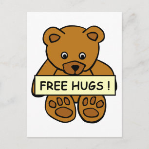Carte postale Free Hugs