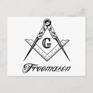Carte Postale Freemason
