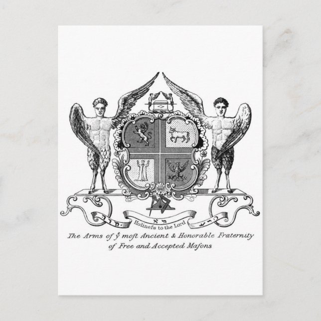Carte Postale Freemason (Devant)