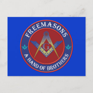 Carte Postale Freemasons, Une bande de frères