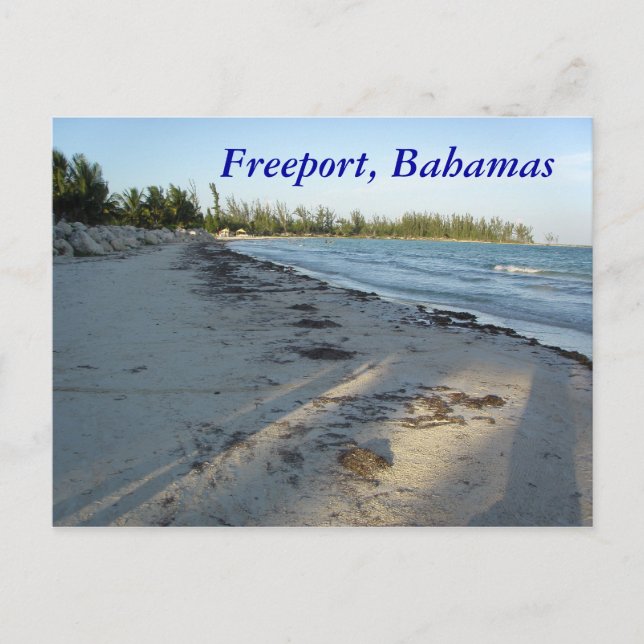 Carte postale Freeport, Bahamas (Devant)