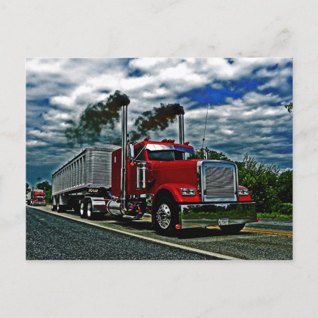 Carte postale Freightliner Rollin' (Devant)