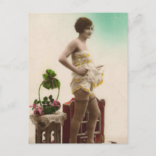 Carte Postale French Risqué photo Vintage