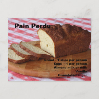 Carte Postale French toast