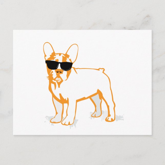 Carte Postale Frenchie Howlelu (Devant)