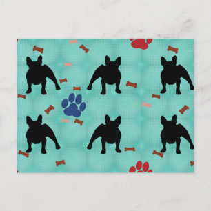 Carte Postale Frenchie Shadow