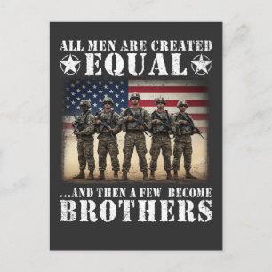 Carte Postale Frères Vétérans Fraternité Militaire Patriotique