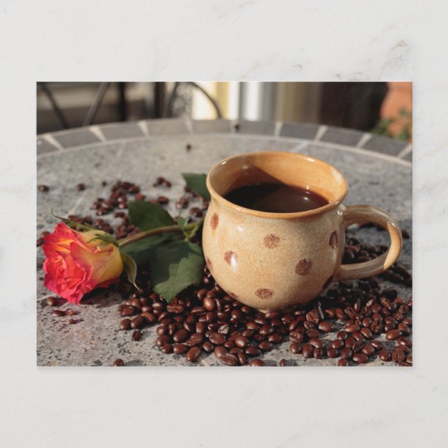 Carte Postale Fresh coffee (Devant)