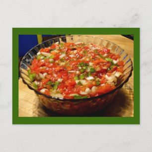 Carte Postale Freshly Made Salsa