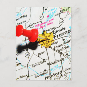 Carte Postale Fresno, Californie