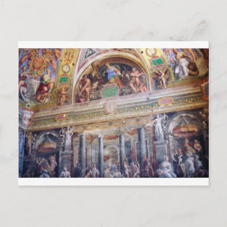 Carte Postale Fresque au musée du Vatican
