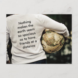 Carte Postale Freunde in der Ferne