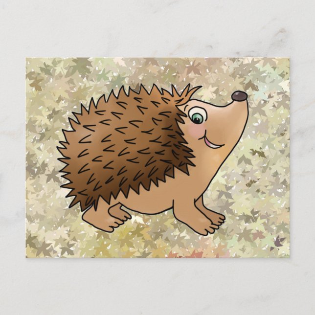 Carte Postale freundlicher Igel (Devant)