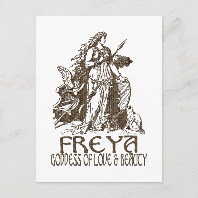 Carte Postale Freya (Devant)