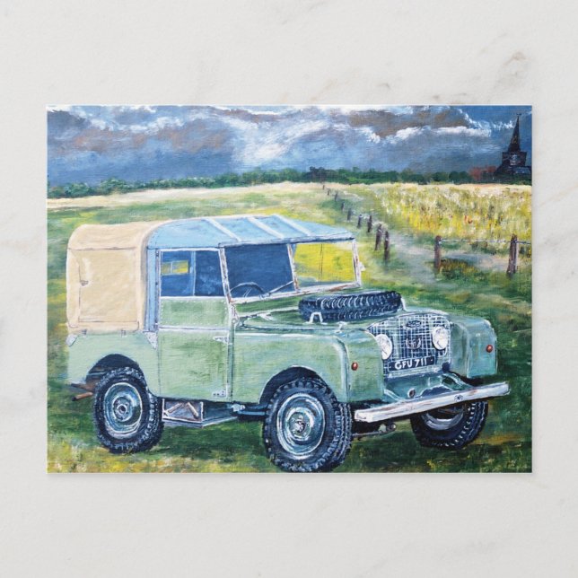 Carte postale "FREYA" La cabine de camion 80" (Devant)