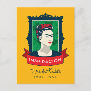 Carte Postale Frida Kahlo   Inspiración
