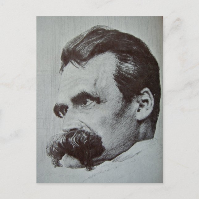 Carte Postale Friedrich Nietzsche (Devant)