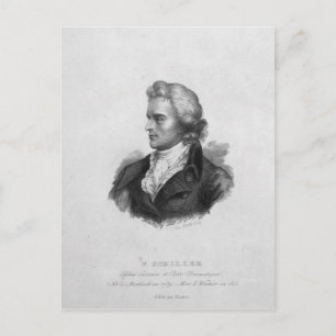 Carte Postale Friedrich Schiller