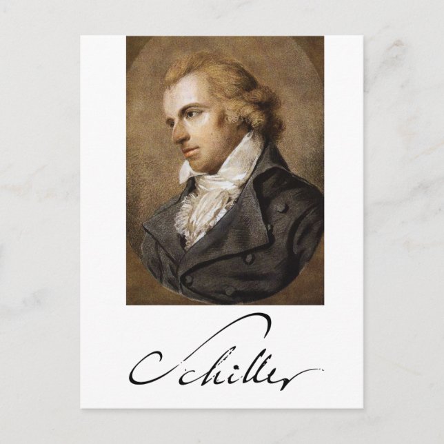 Carte Postale Friedrich Schiller (Devant)
