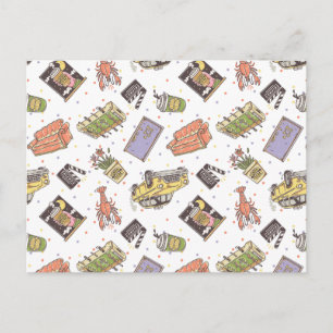 Carte Postale FRIENDS™   Motif à pois et icônes