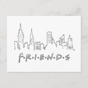 Carte Postale FRIENDS™   Silhouette de New York