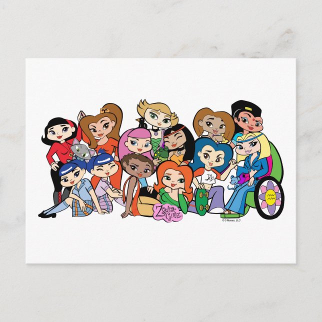 Carte postale Friendz (Devant)