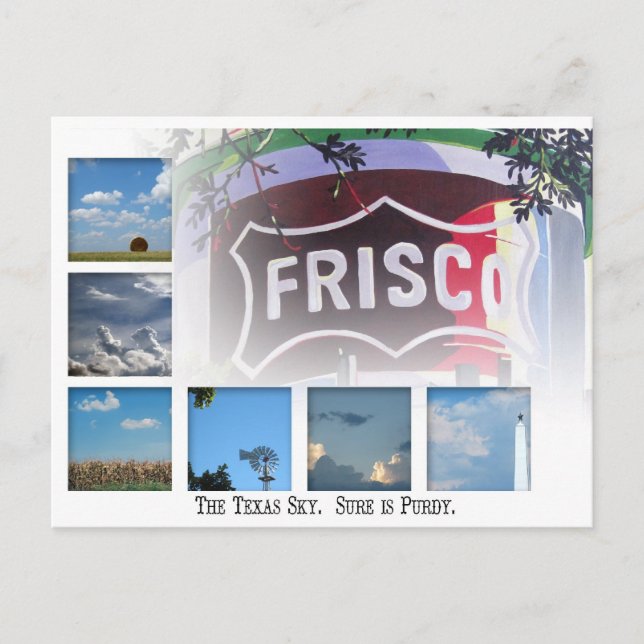 Carte Postale Frisco, Texas (Devant)