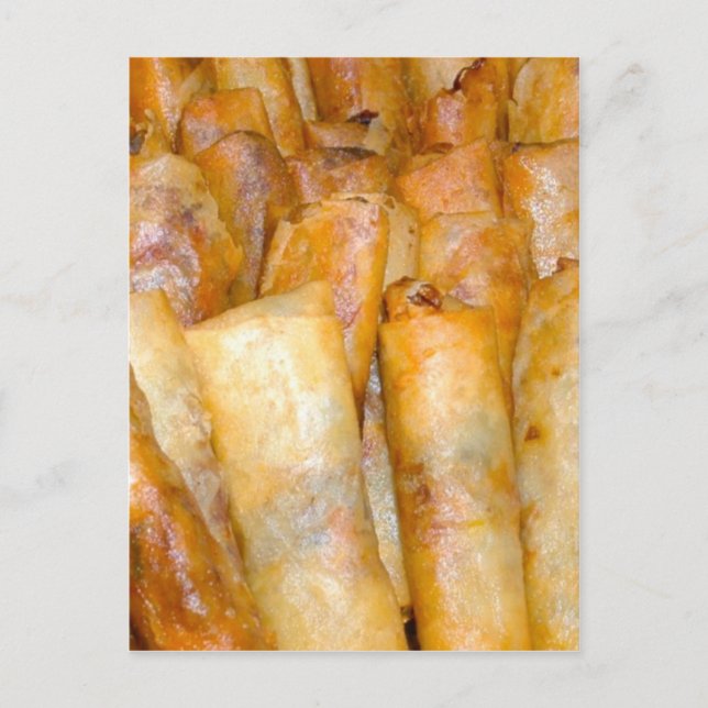 Carte Postale frite Lumpia (Devant)