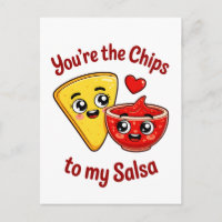 Frites et salsa