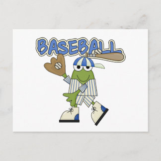 Carte Postale Frog Baseball - Tshirts Catcher et cadeaux