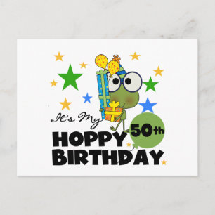 Carte Postale Froggie Hoppy 50e anniversaire