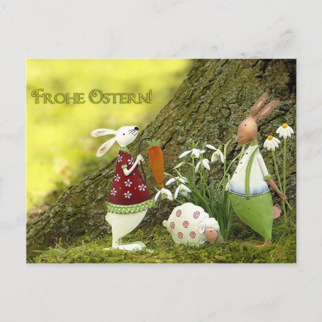 Carte Postale Frohe Ostern (Devant)