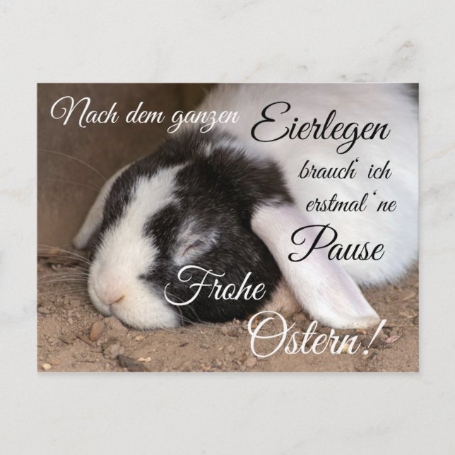 Carte Postale Frohe Ostern für Deine Liebsten ! (Devant)