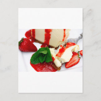 Carte Postale Fromage Et Fraises