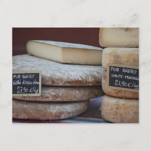 Carte Postale fromages typiques des pyrénées