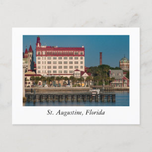 Carte Postale Front de la rivière à St Augustine en Floride