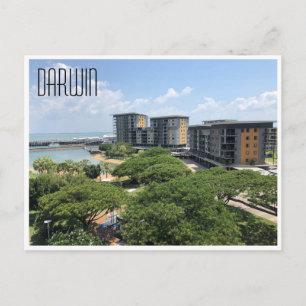 Carte Postale front de mer de Darwin NT