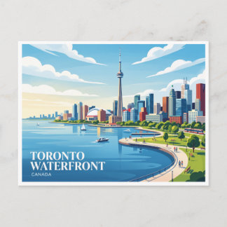 Carte Postale Front de mer de Toronto Canada