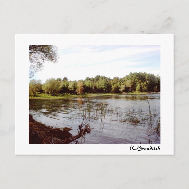 Carte Postale Front du lac Vermont (Devant)