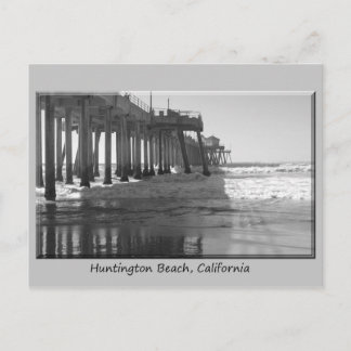 Carte Postale Frontière de gris de wh de noir de Pire