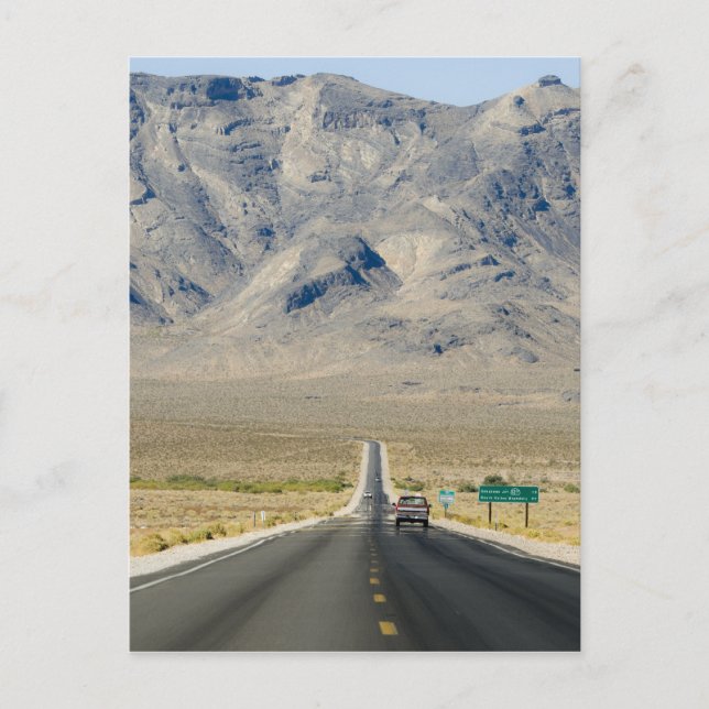 Carte Postale Frontière d'état de la Californie et du Nevada (Devant)